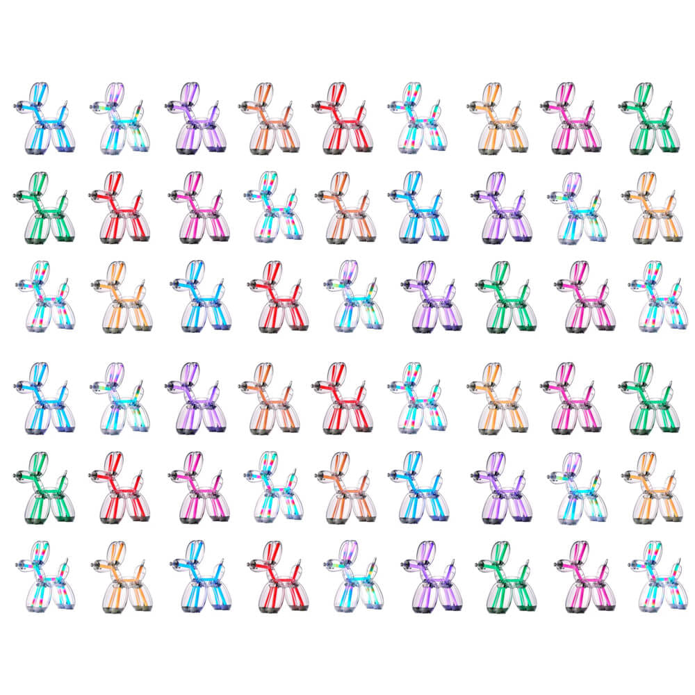 โคมไฟตั้งโต๊ะ LEXON BALLOON DOG LAMP BY JEFF KOONS ไฟ LED 9 สี